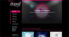 Desktop Screenshot of duplostudio.com